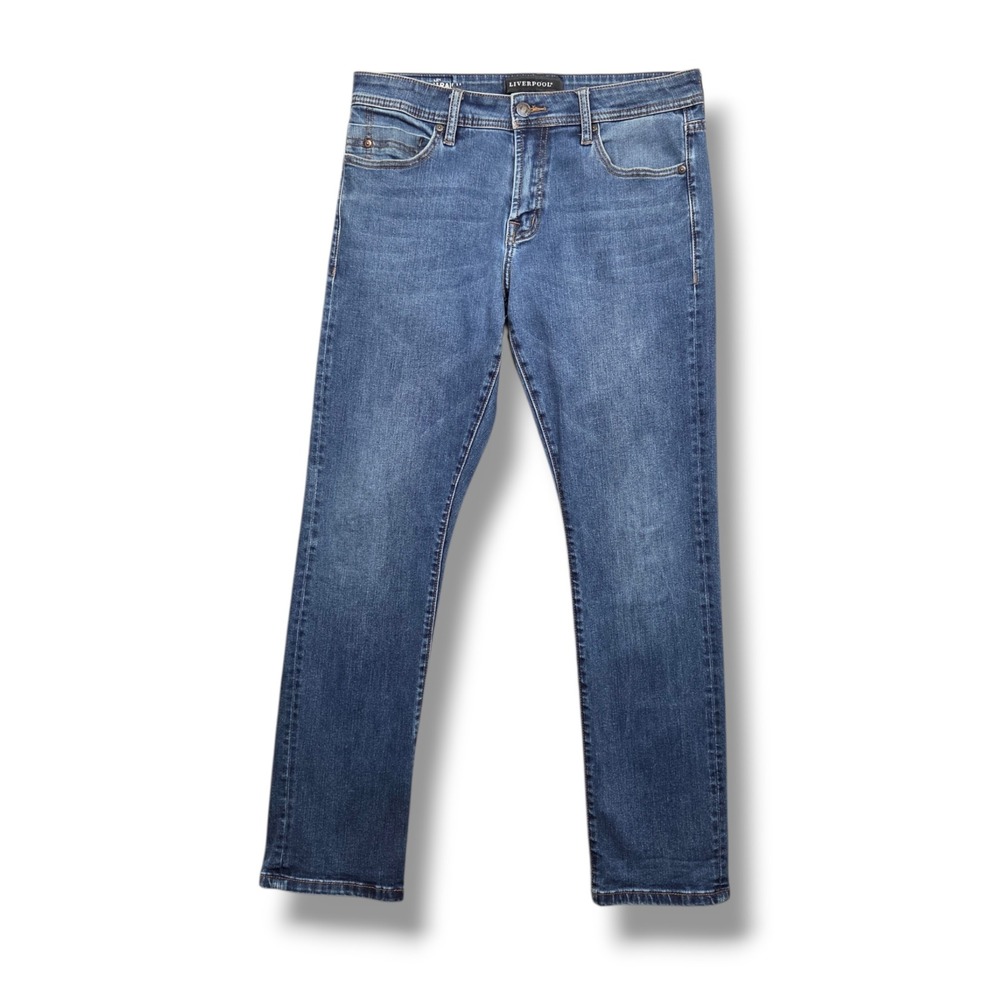 Liverpool Kingston Slim Straight Jeans Mens 30 x 30